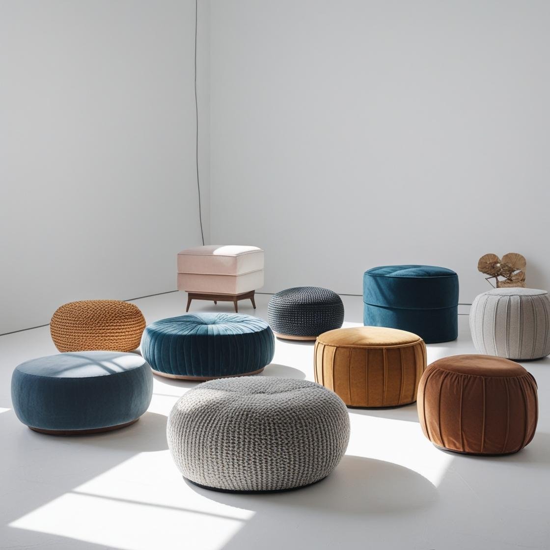 Ottomans, Footstools & Pouffes Collection