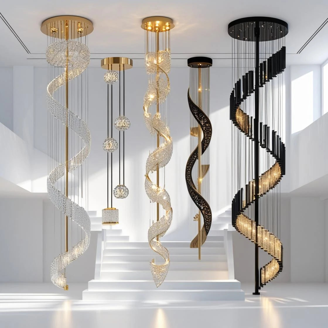 Staircase Chandeliers Collection