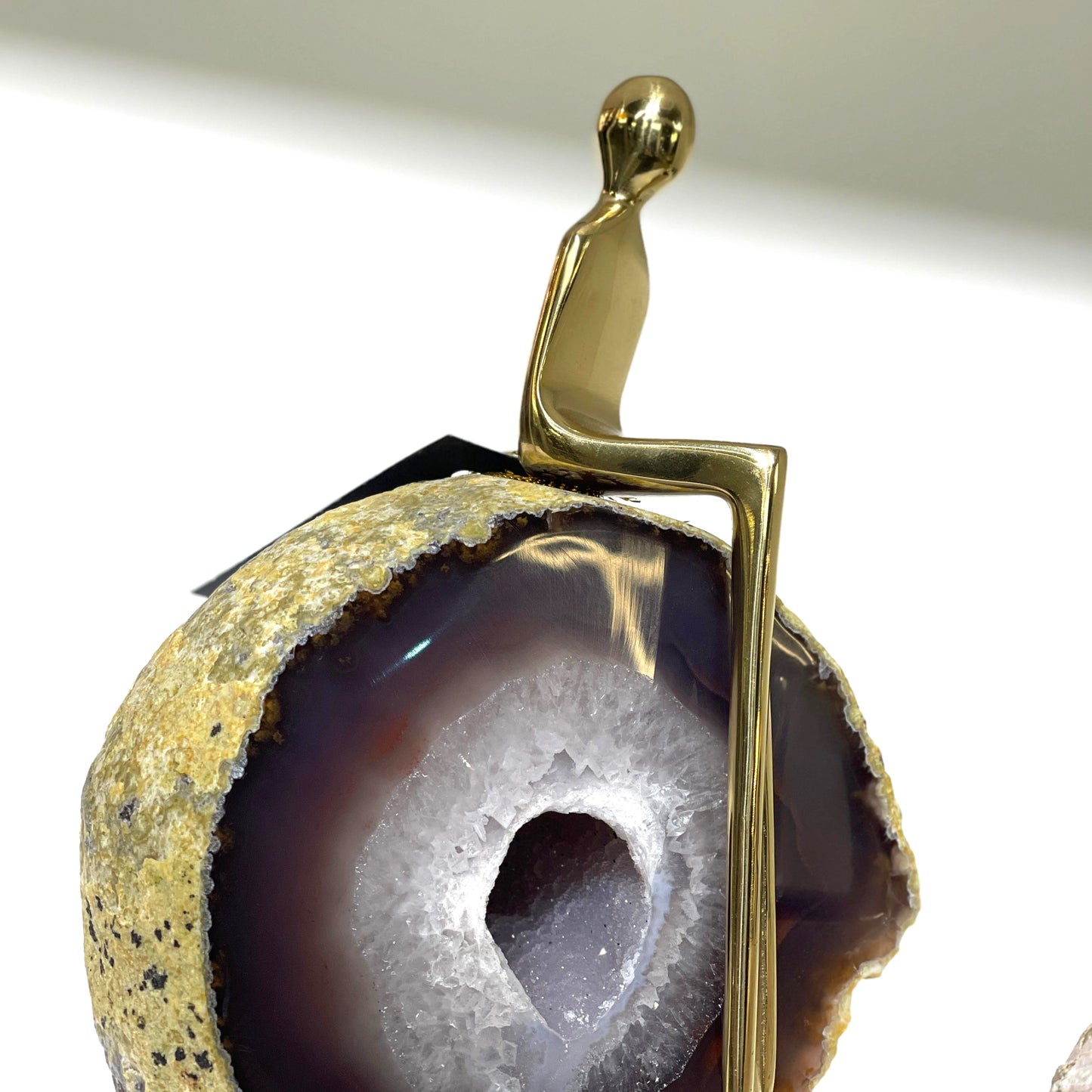 Gemstone & Copper Sculpture