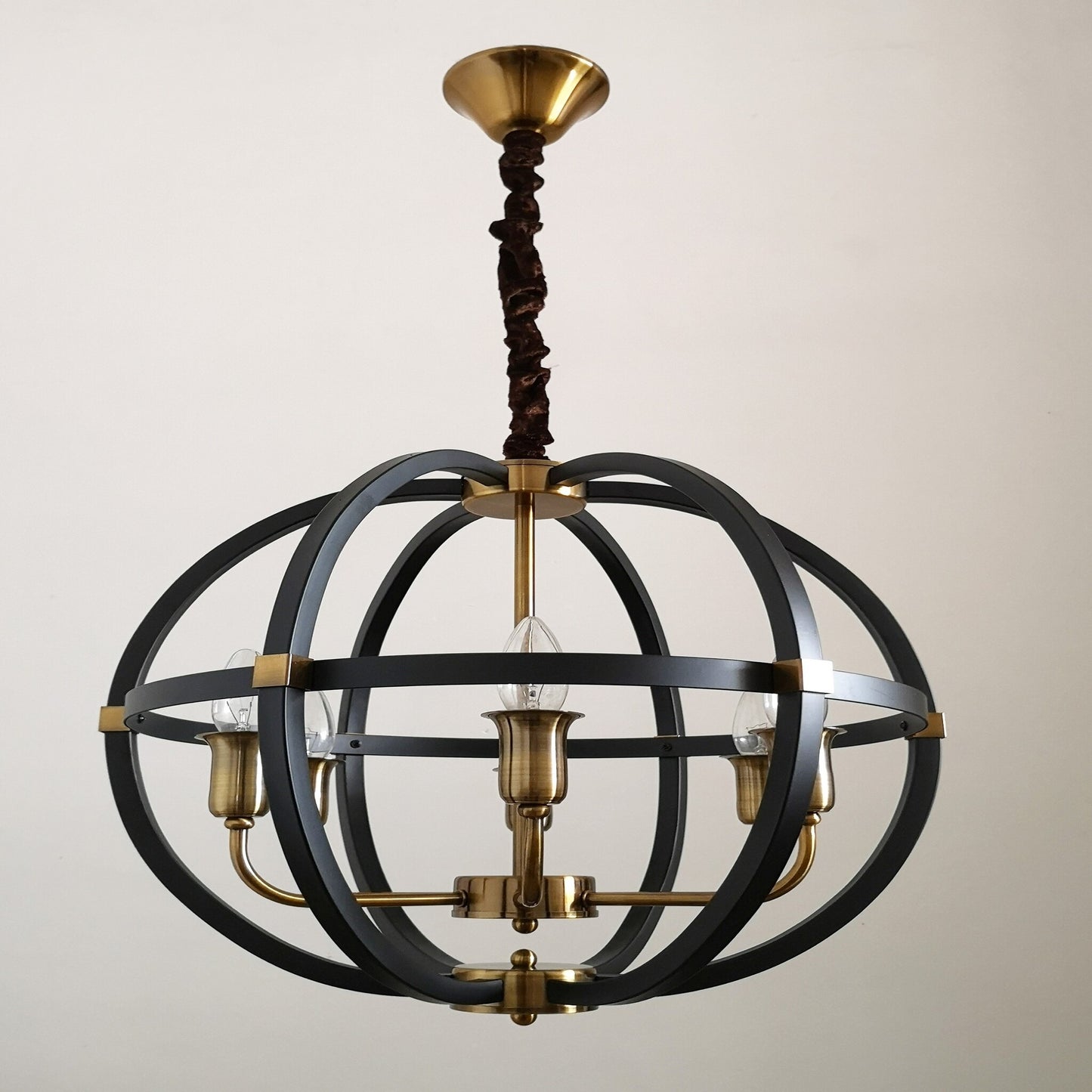 Vintage Spherical Pendant Light 9611