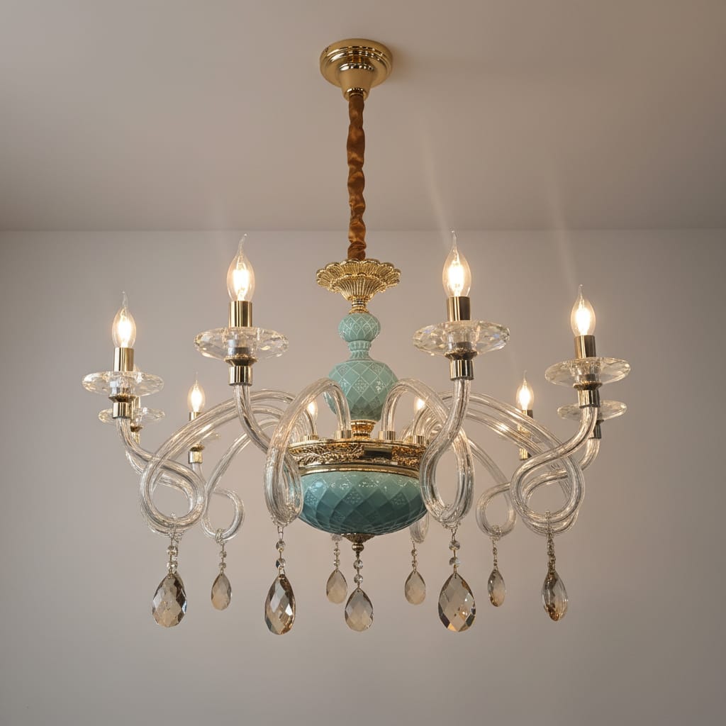 European Style Living Room Crystal Chandelier 8105