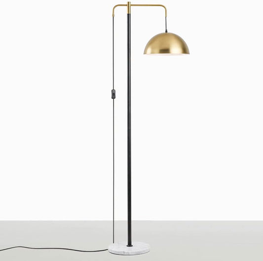 Modern Gold Reading Floor Lamp RL9130