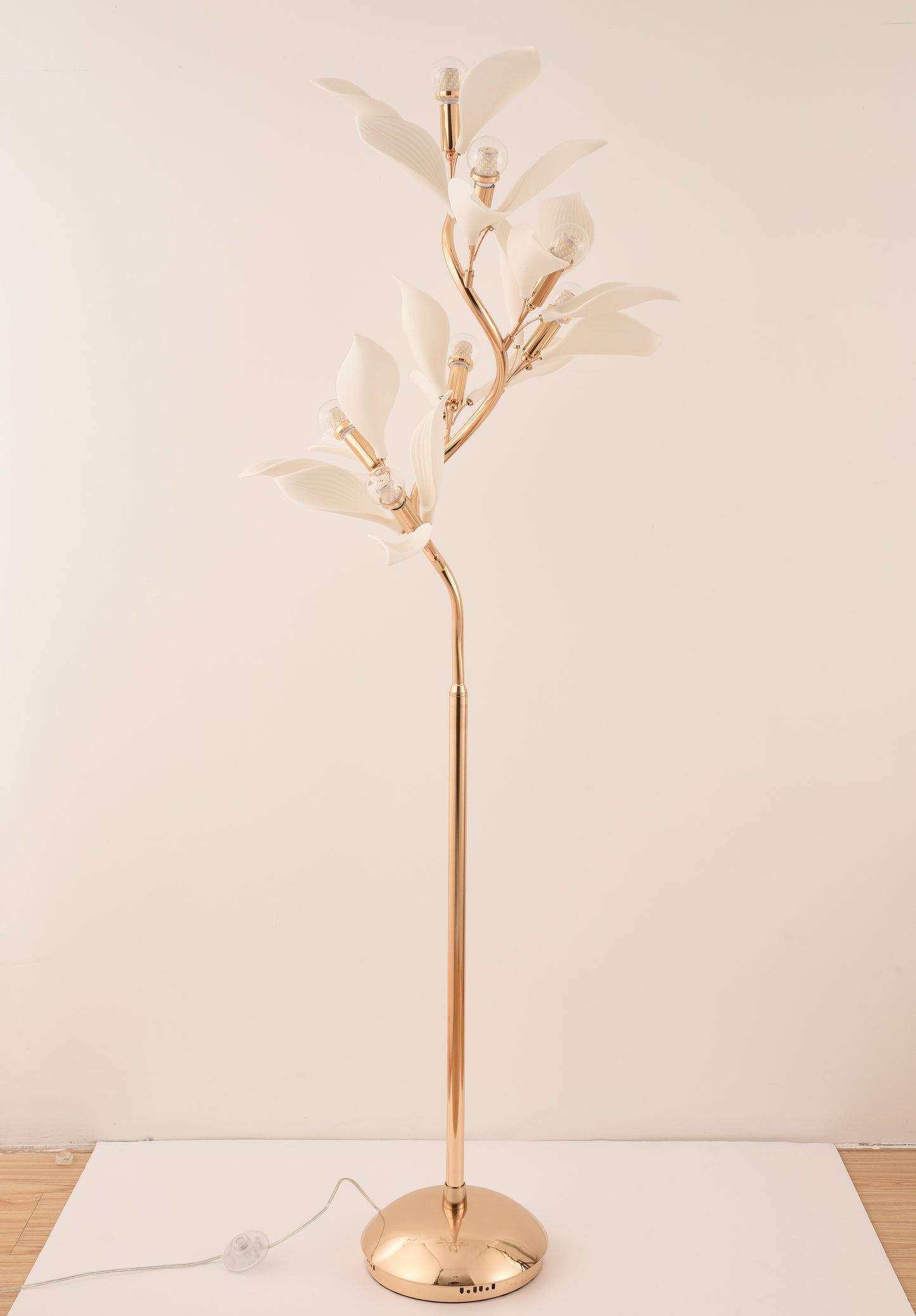 Murano Glass Petals Blooming Floor Light 6778/7L