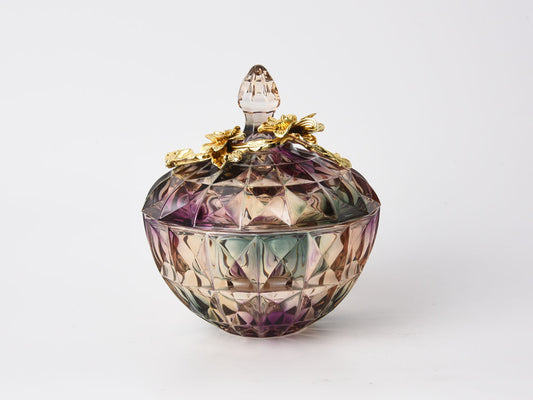 Colorful Crystal Glass Vase SET