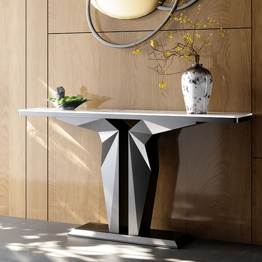 Stainless Steel Abstract Console Table T104/B