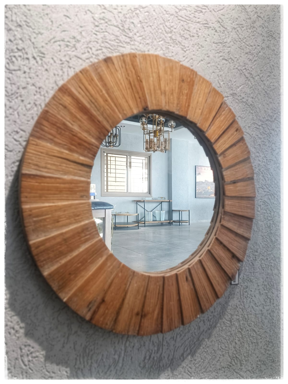 Wooden Frame Mirror