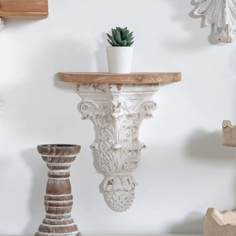 Vintage Wood Wall Shelf HX7884