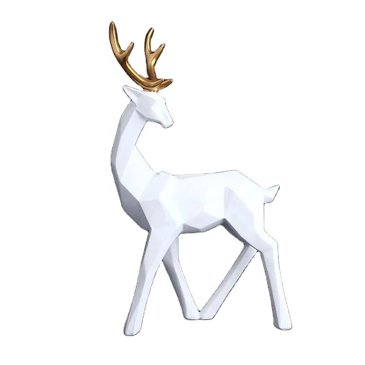 Deer & table Clock Set Decorations A1636