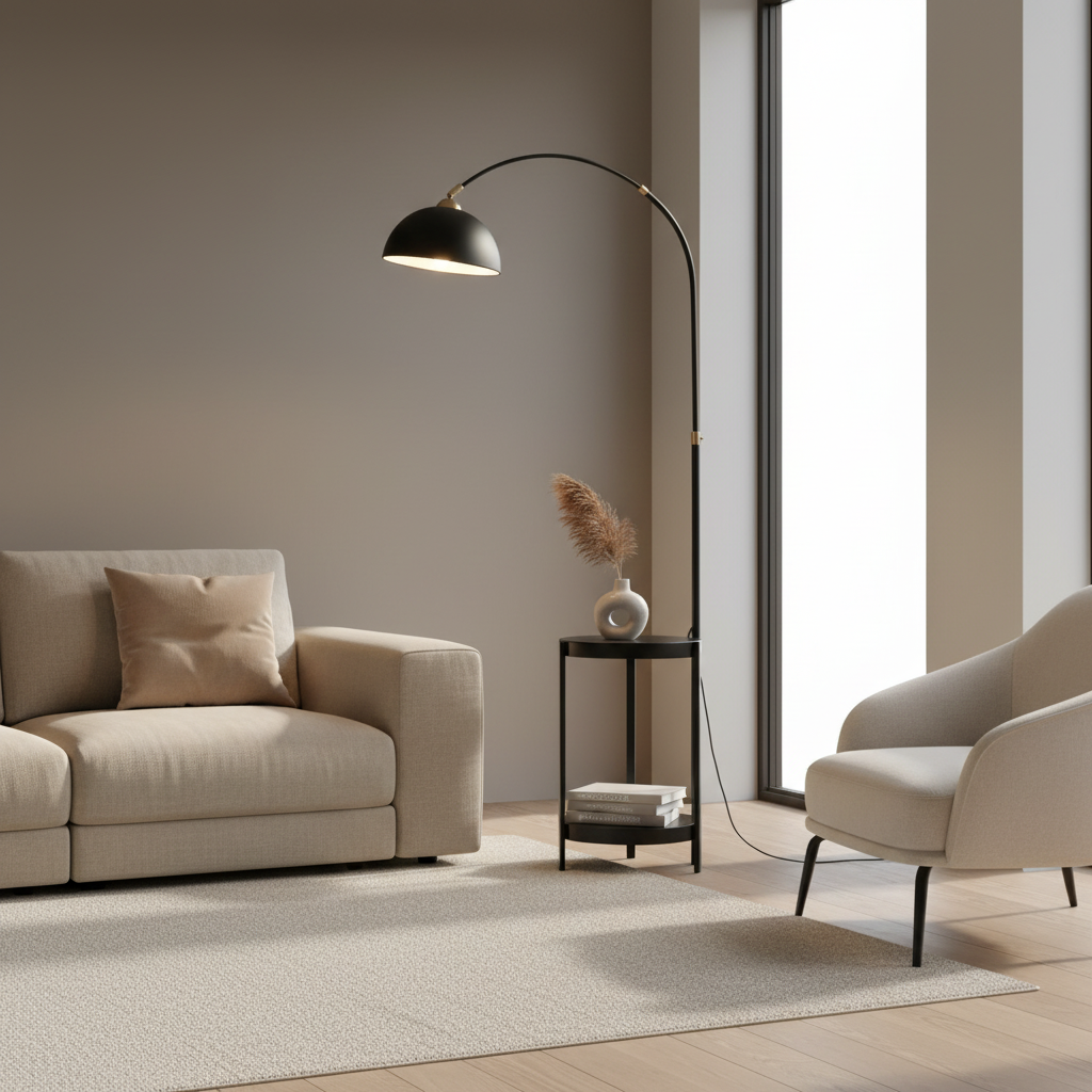 Floor Lamp & Table F0005