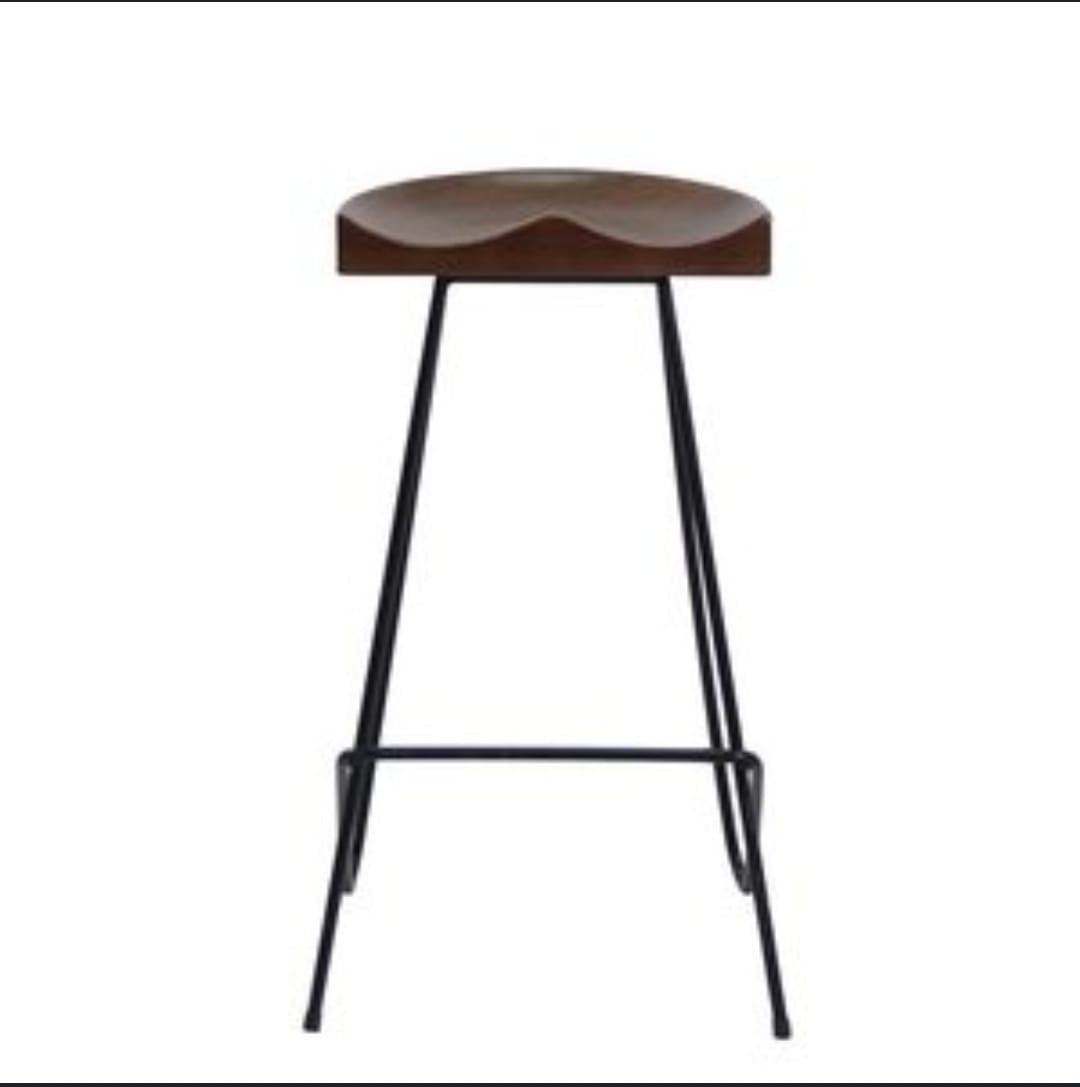 Tree Slab Bar Chair 77cm