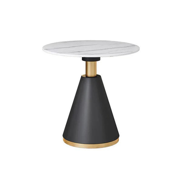 Stainless Steel Coffee Table with White Stone Top 609#