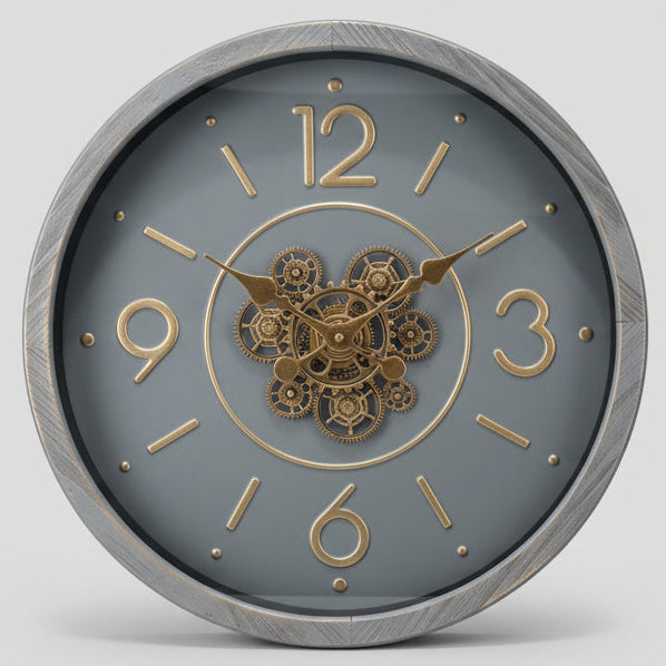 Elegant Skeleton Wall Clock – 60 cm 72235