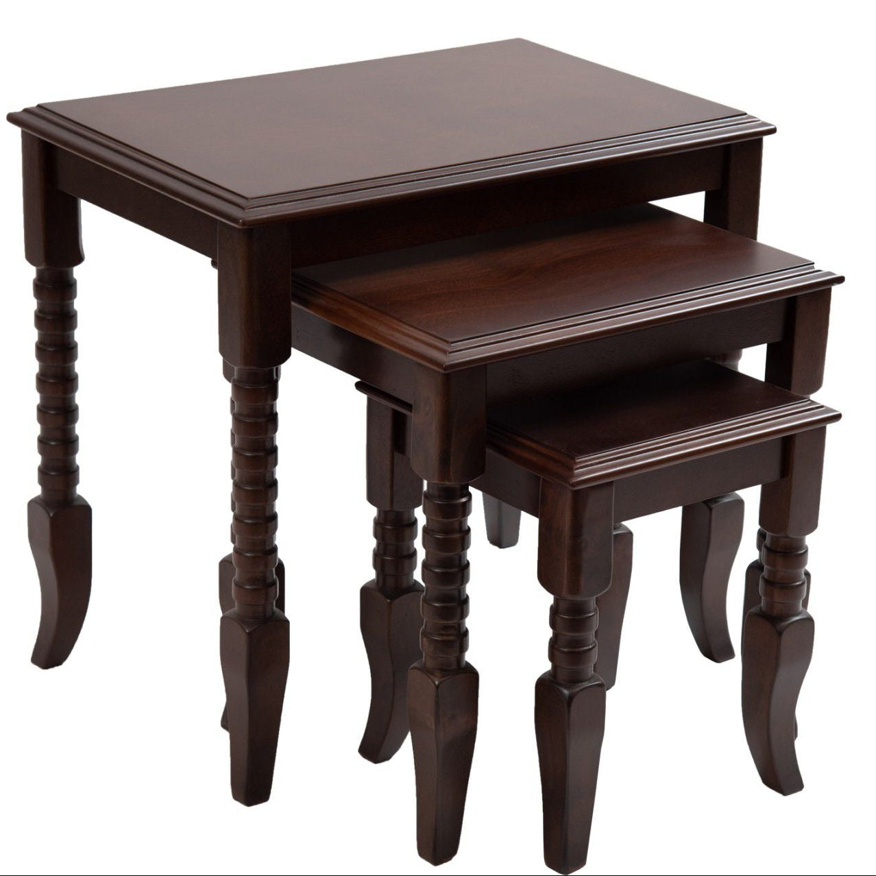 Wooden Nesting Table Set Wr-n012