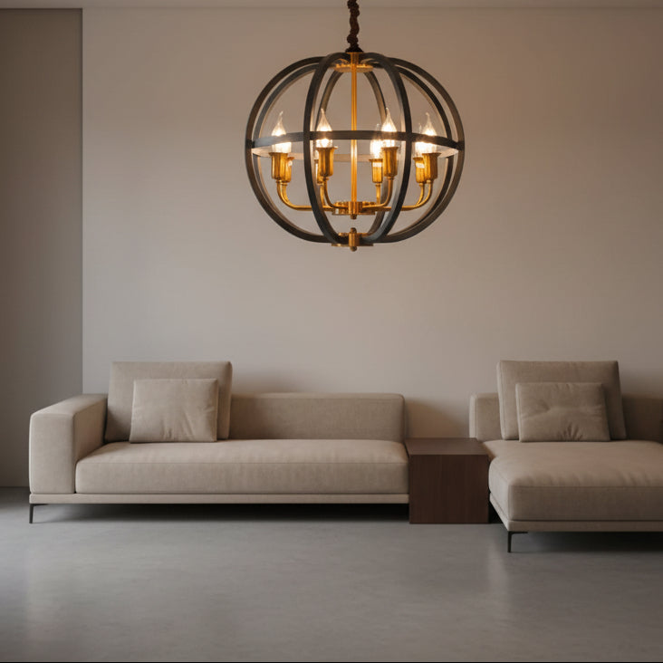 אור תליון כדורי וינטג' 9611