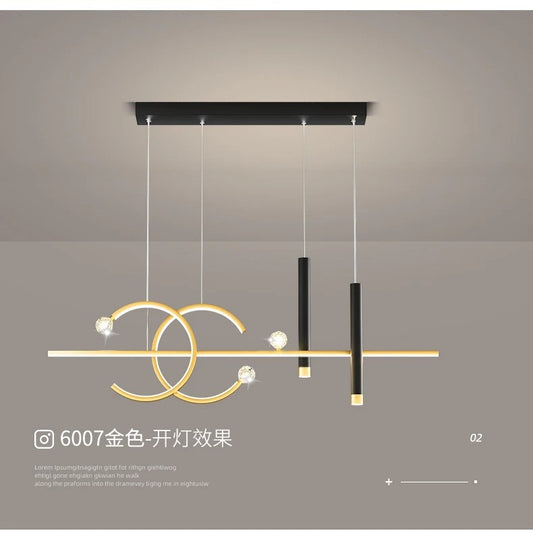 Creative Starry Sky Projection Chandeliers