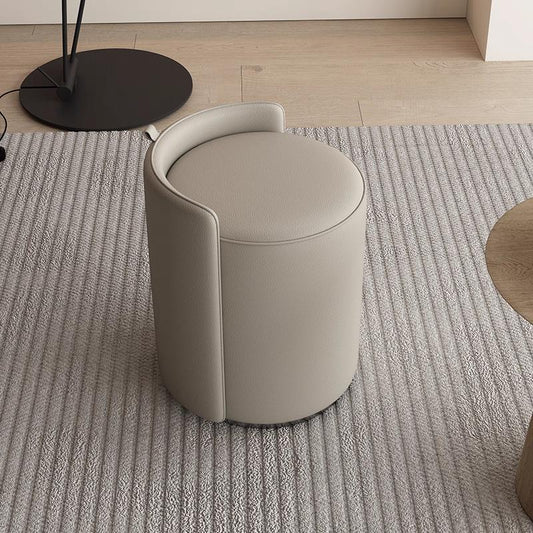 Ottoman Leather Stool A58-1#