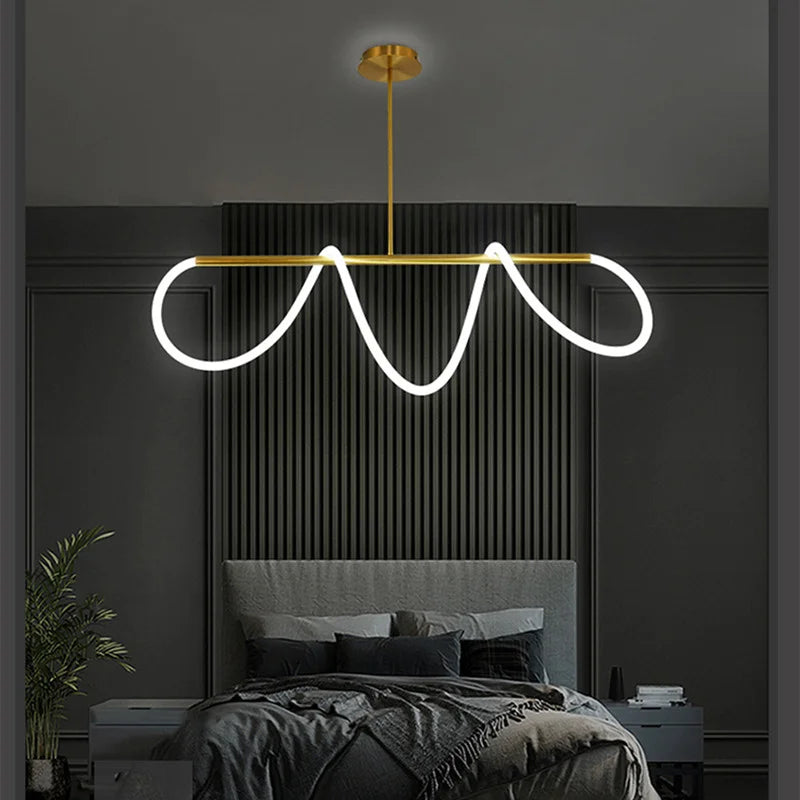 LED Rope Modern LED Pendant Light D200308/L1000