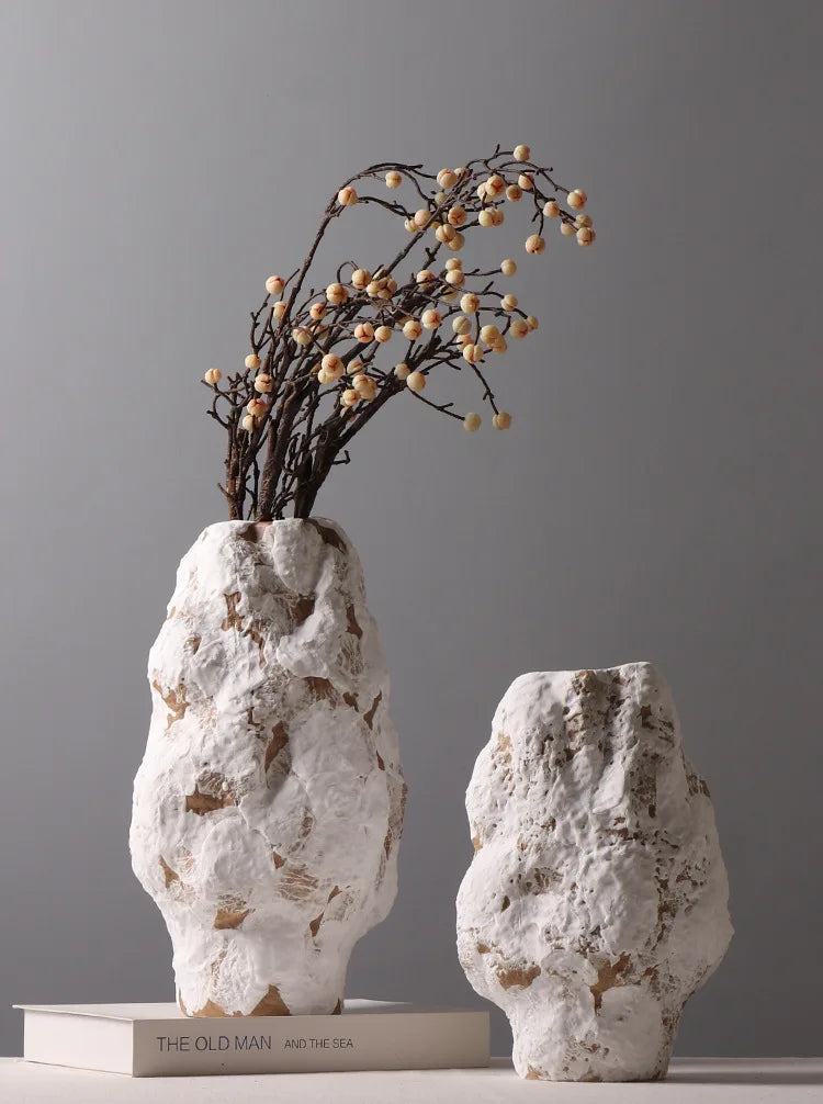 Creative irregular ceramic vase Li47, Li48