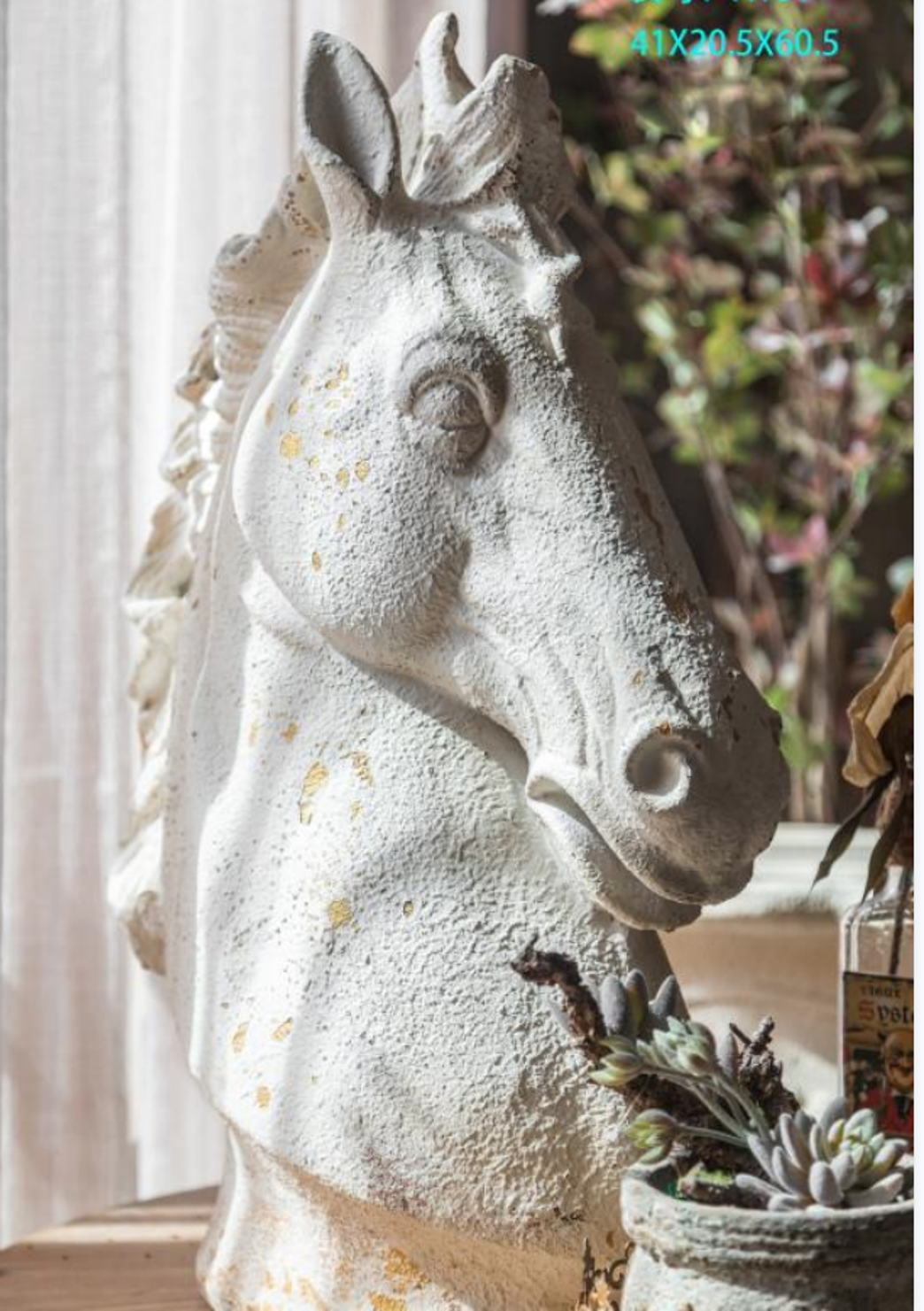 Home Horse Statue H60cm