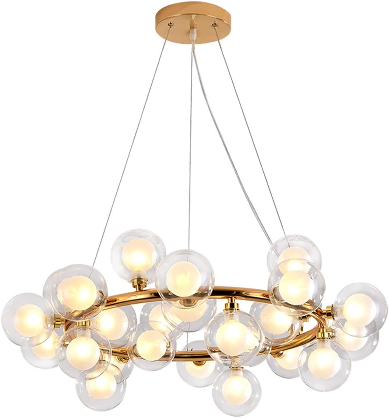 25-Globes Chandelier