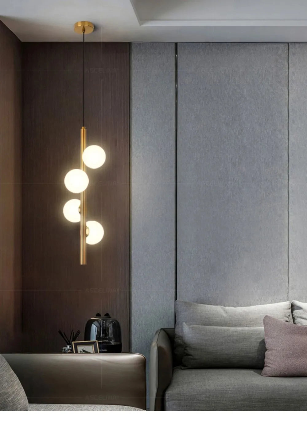 Modern Globes Pendant Light 4-Light