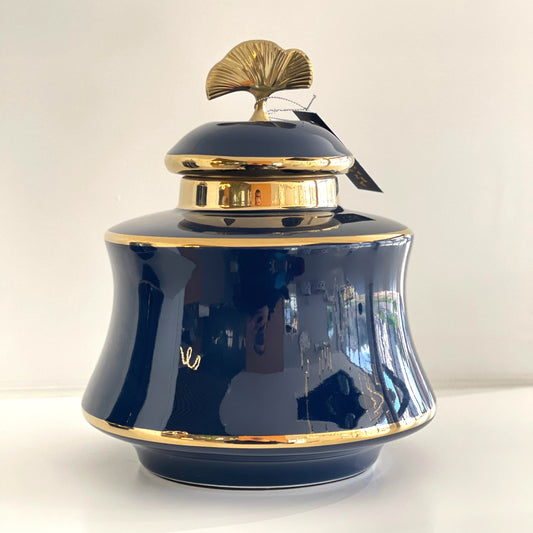 Midnight Blue Ceramic Vase