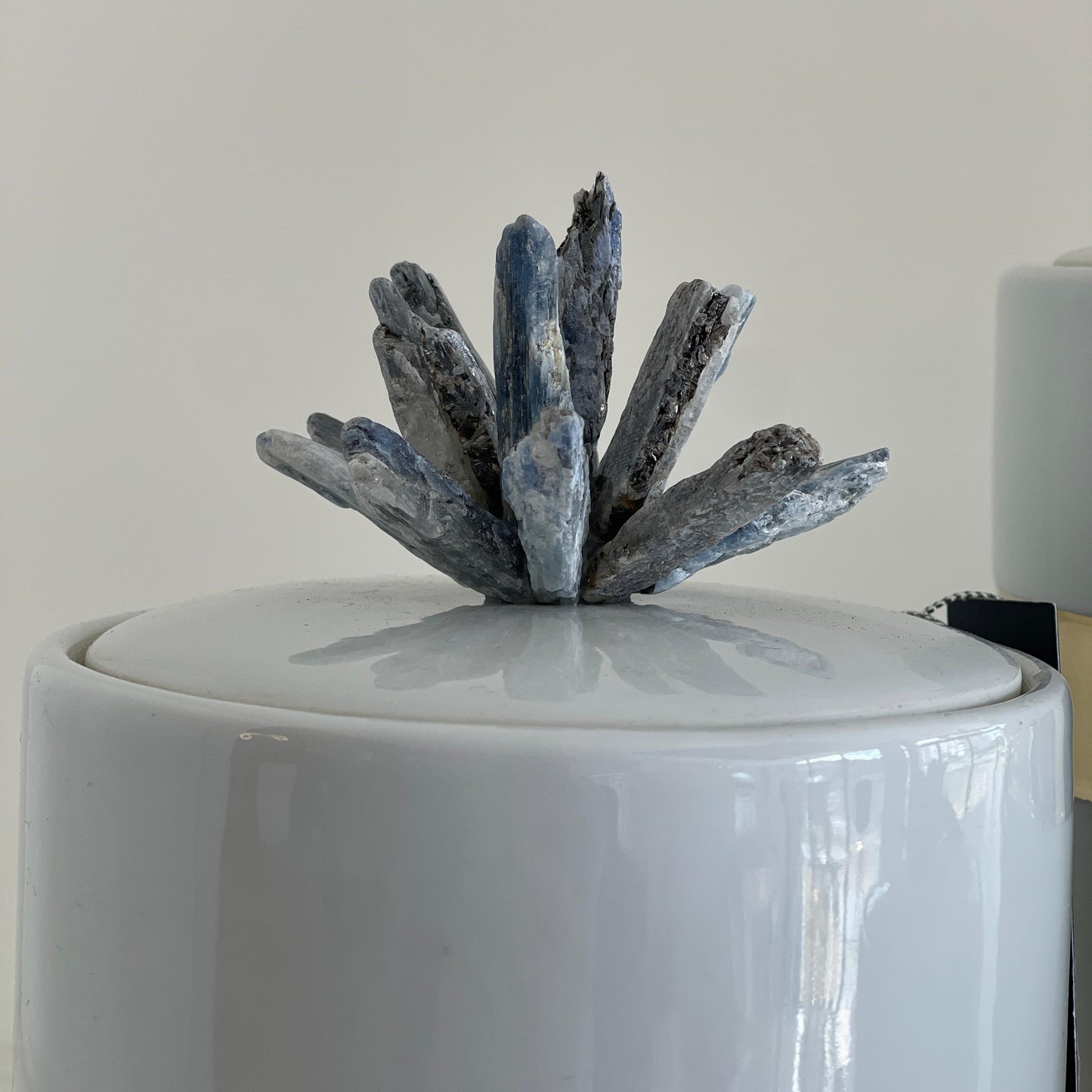 Ceramic Gold & White Vase SET