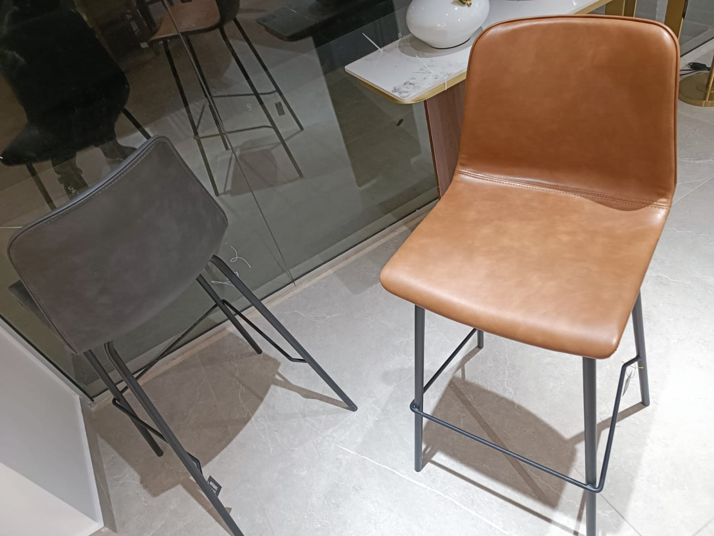 Leather Bar Chair