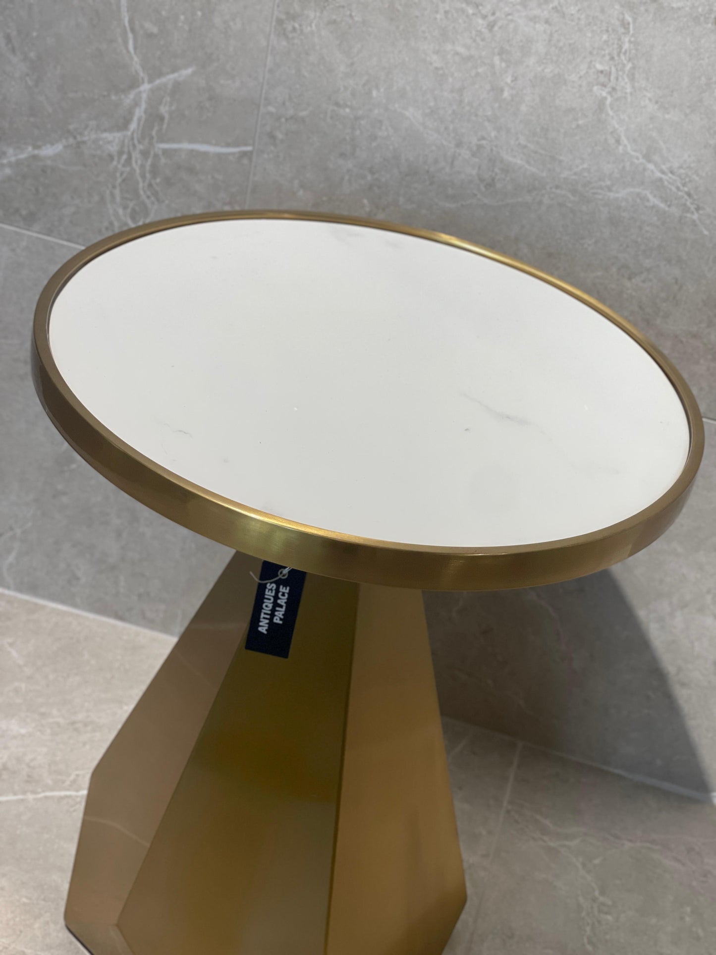 Golden Stainless Steel Side Table B-1#