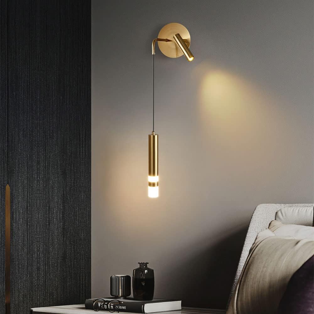 LED Wall Light with Reading Light 3007-2