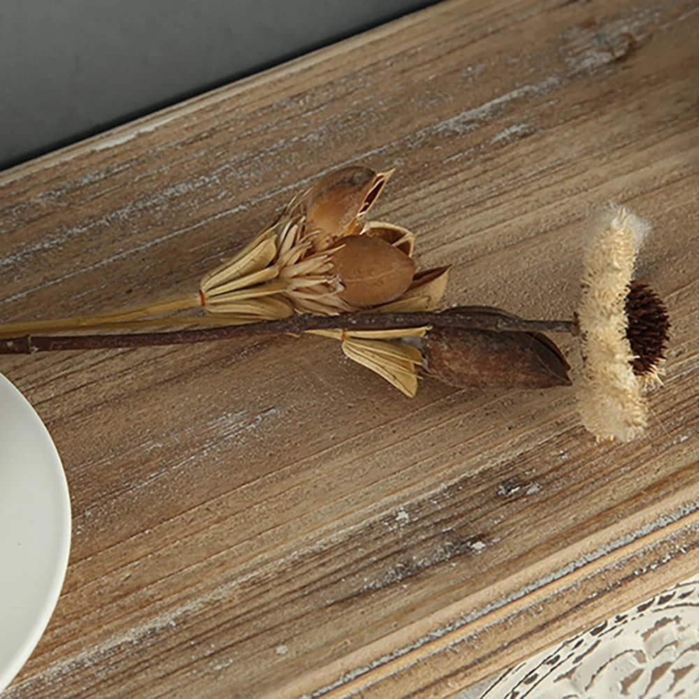 Wooden Retro Wall Shelf A083