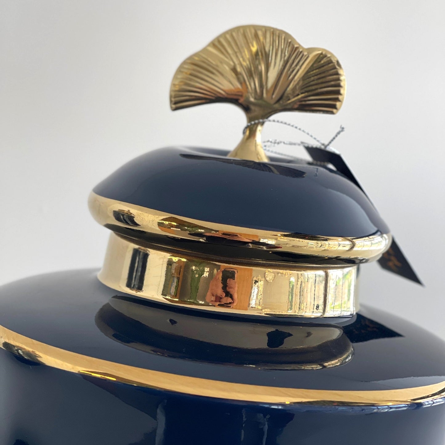 Midnight Blue Ceramic Vase