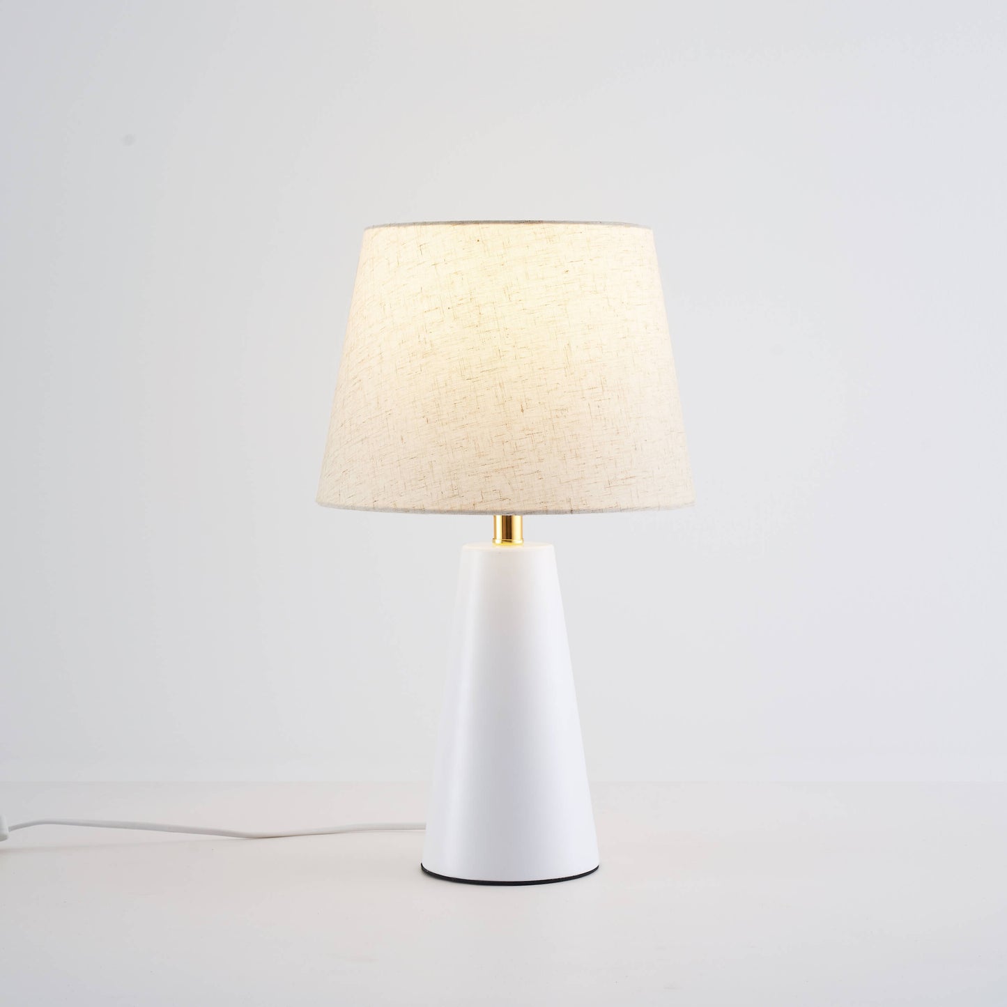 Nordic Table Lamp with Fabric Lantern