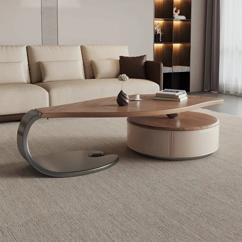 Modern Living Room Coffee Table with Storage 109