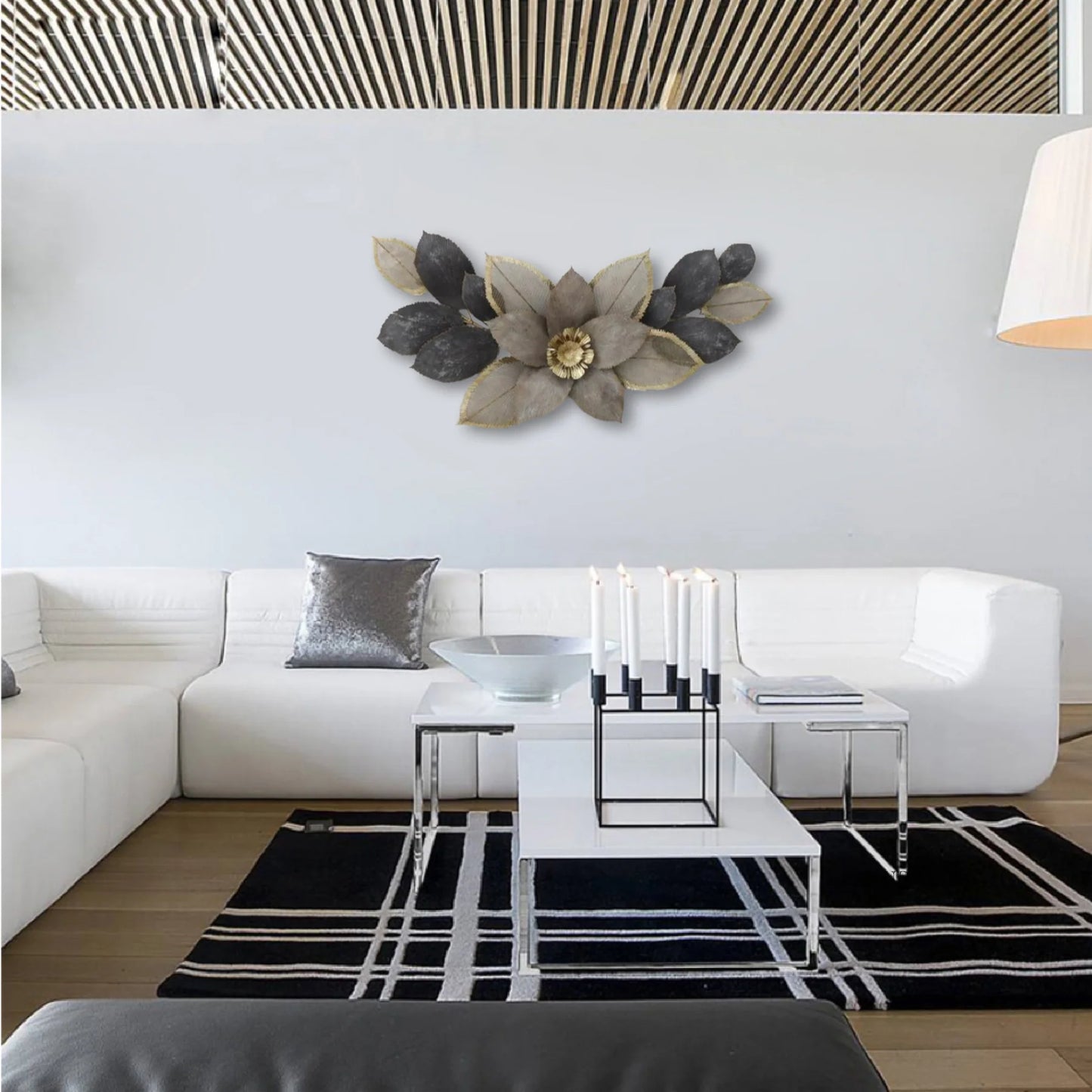 Flower Metal Wall Decoration