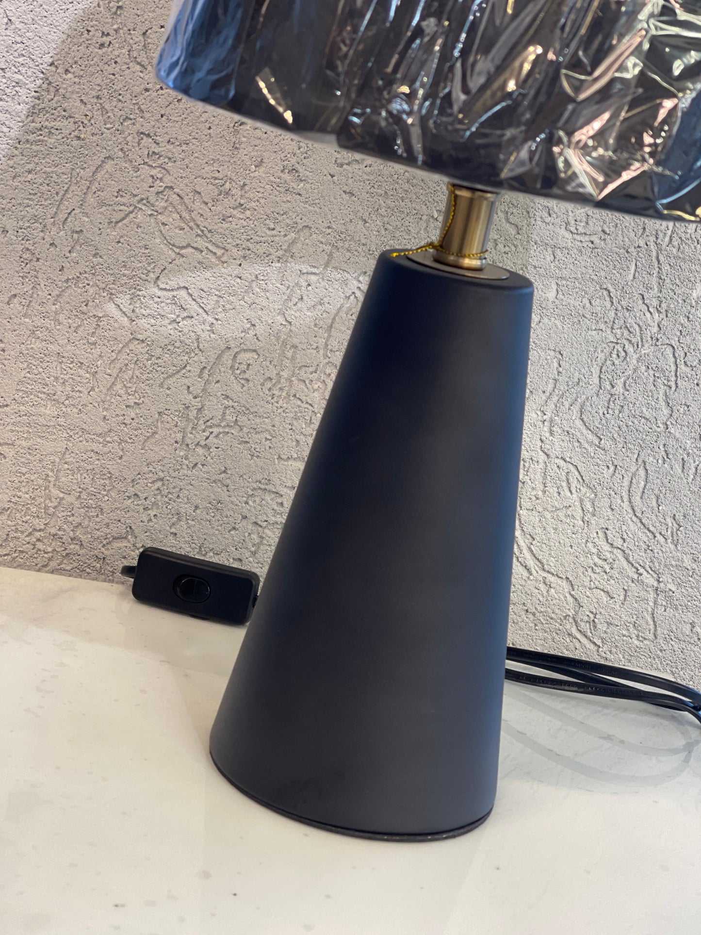 Nordic Table Lamp with Fabric Lantern