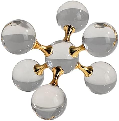 Modern Minimalist Geometric Metal Crystal Molecular Ball FYLZ-200