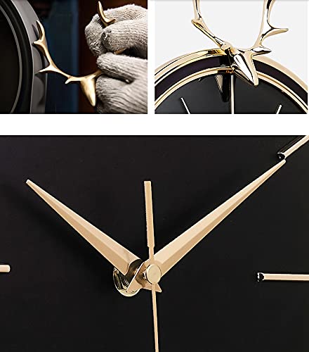 Pendulum Wall Clock in Modern Reindeer Style