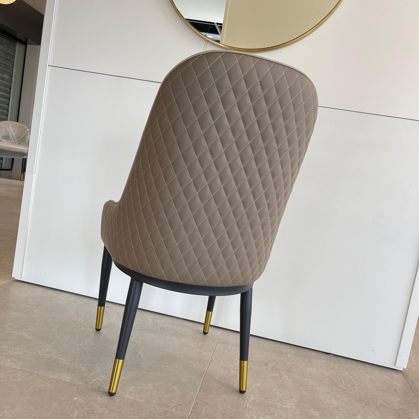 Dining Table Chair 910 Brown Color