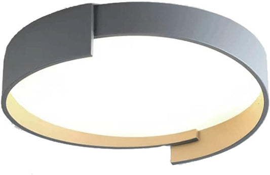 Simple Style Gray Color Ceiling Lamp
