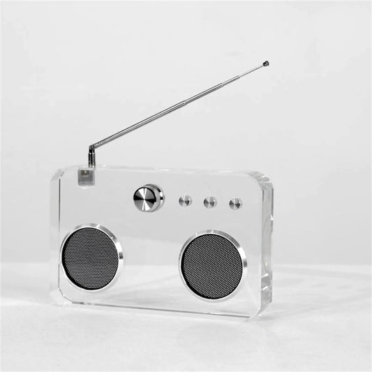 Geometric Crystal Recorder Player Decorative Model Y14
