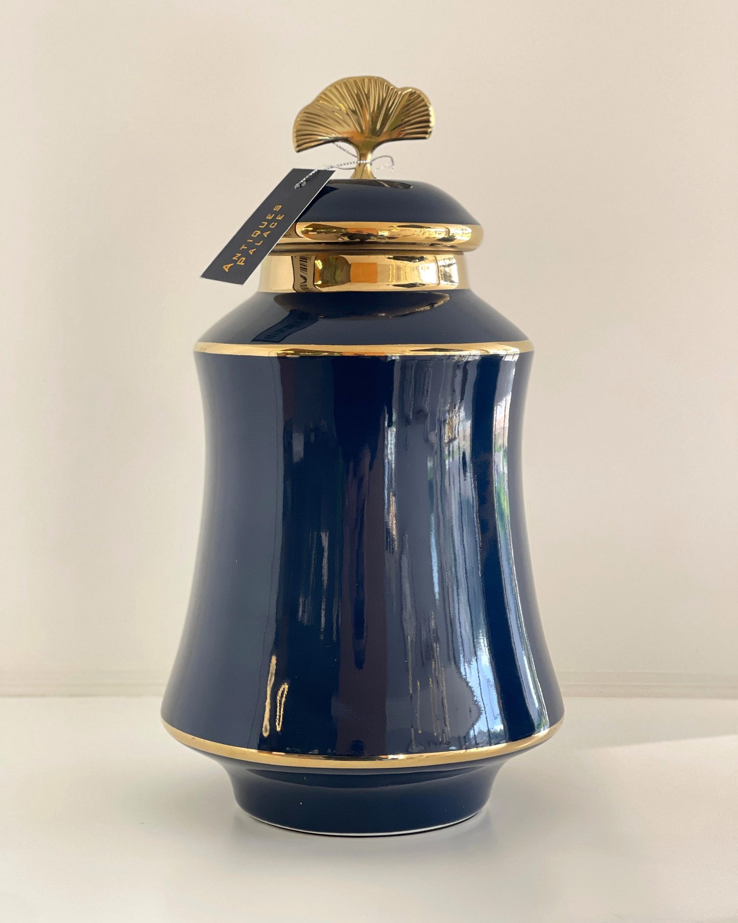 Midnight Blue Ceramic Vase