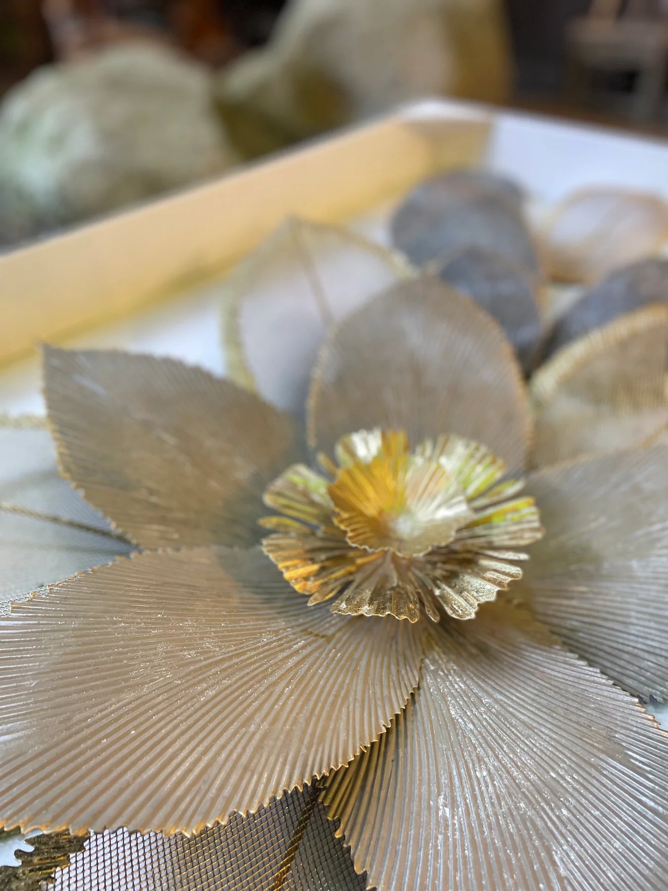 Flower Metal Wall Decoration