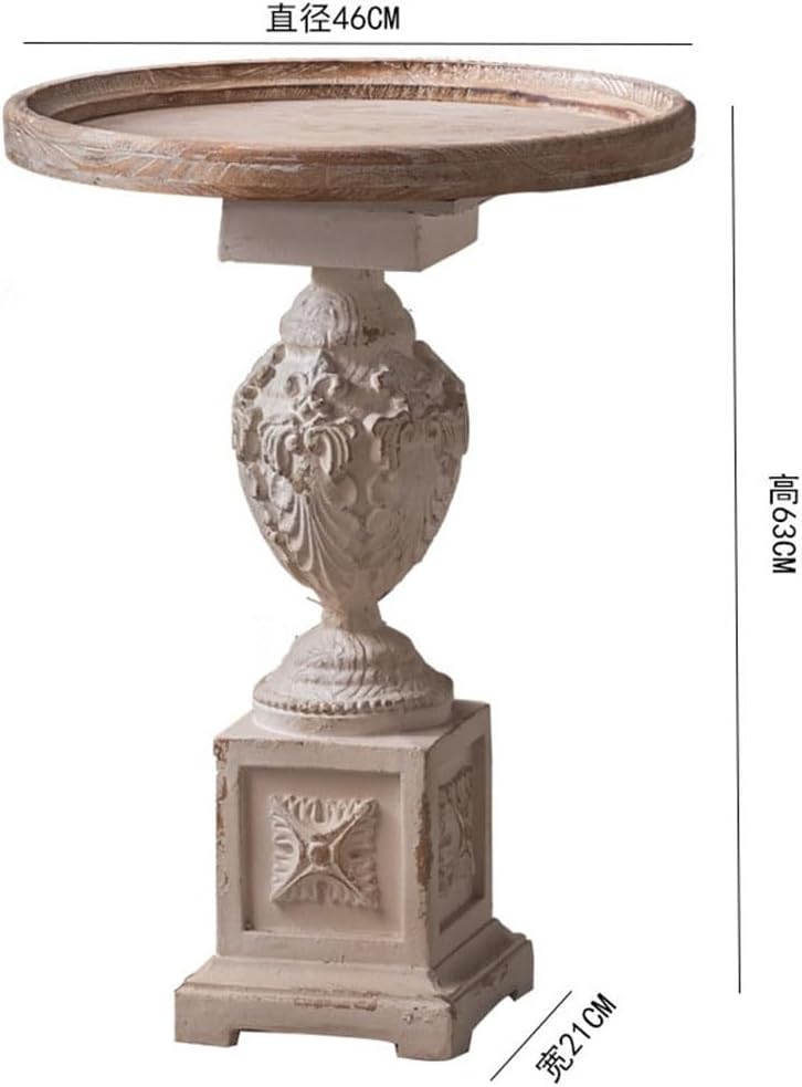 French Style wood small coffee table A2281