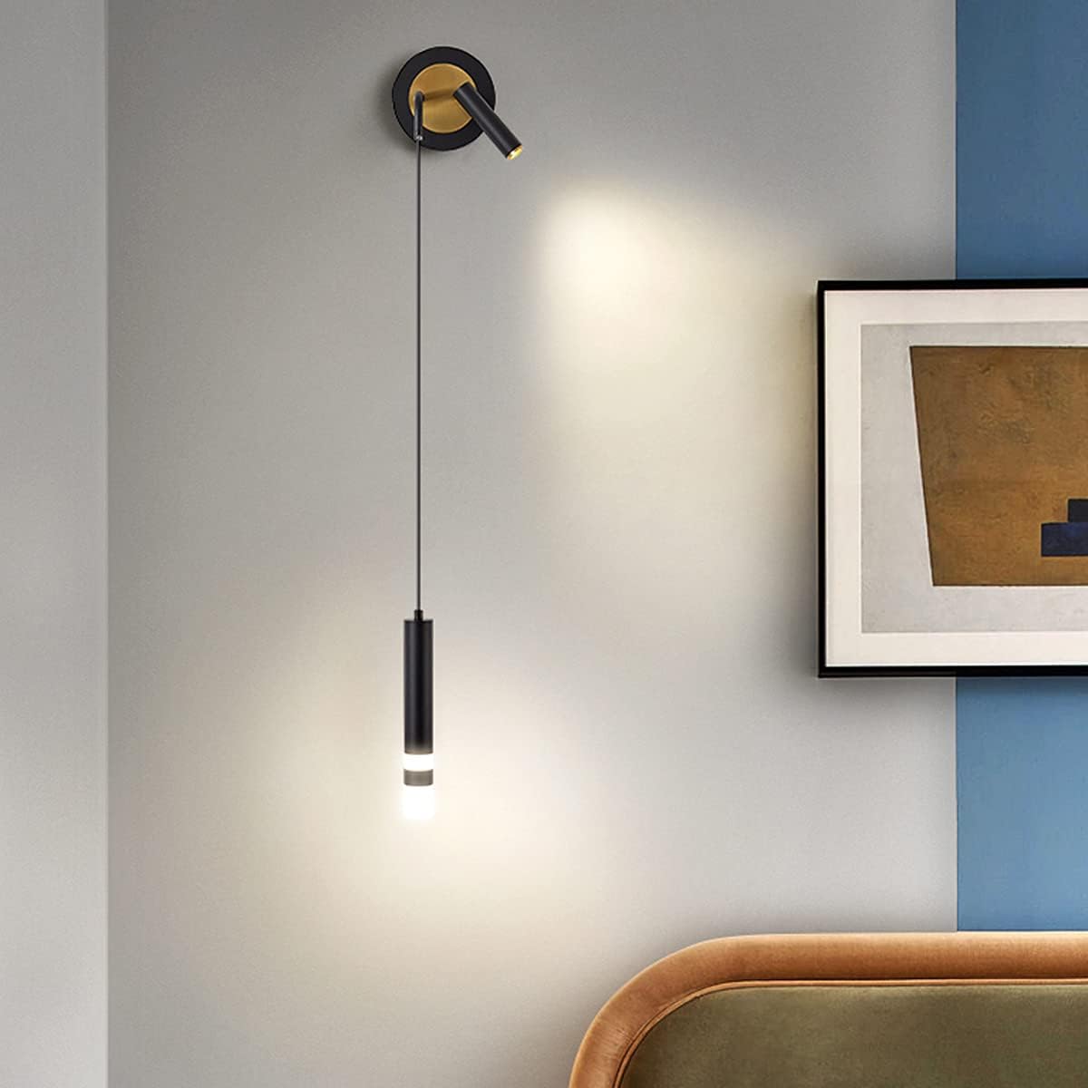 LED Wall Light with Reading Light 3007-2