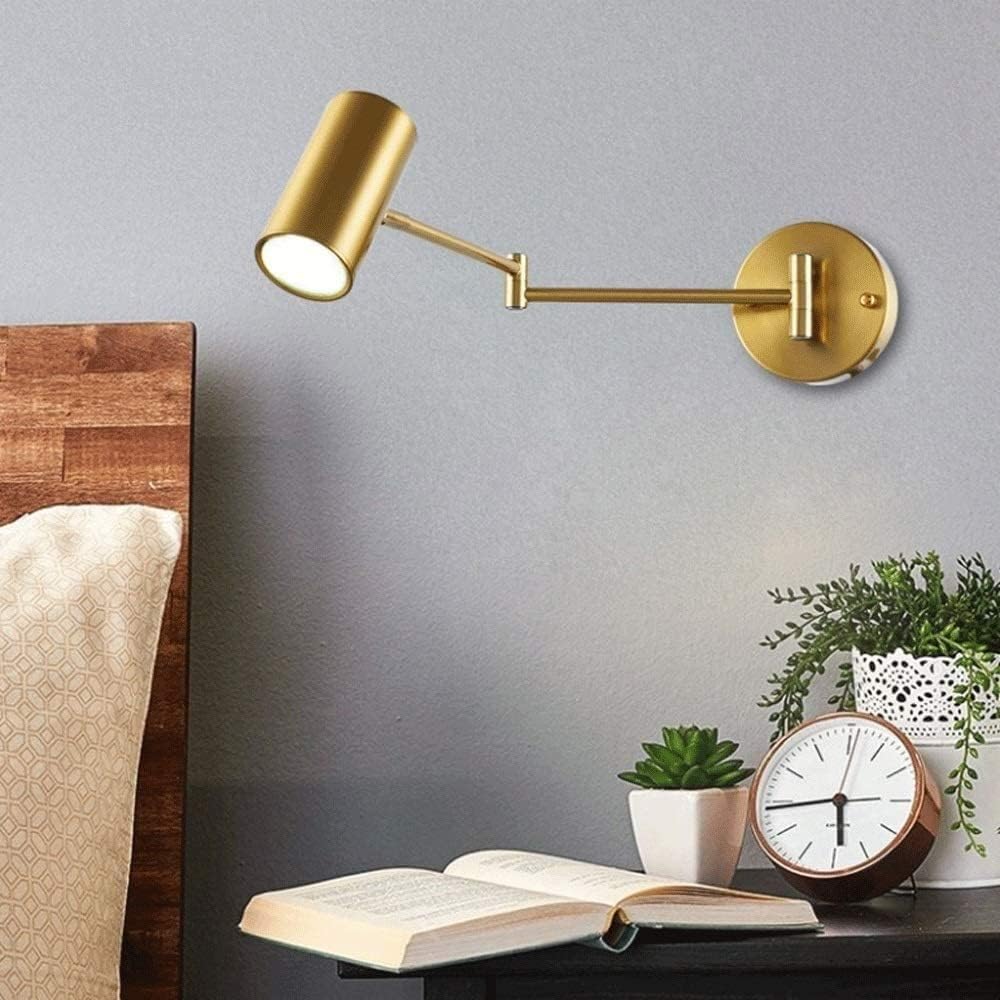 Reading Folding Telescopic Rotating Wall Light