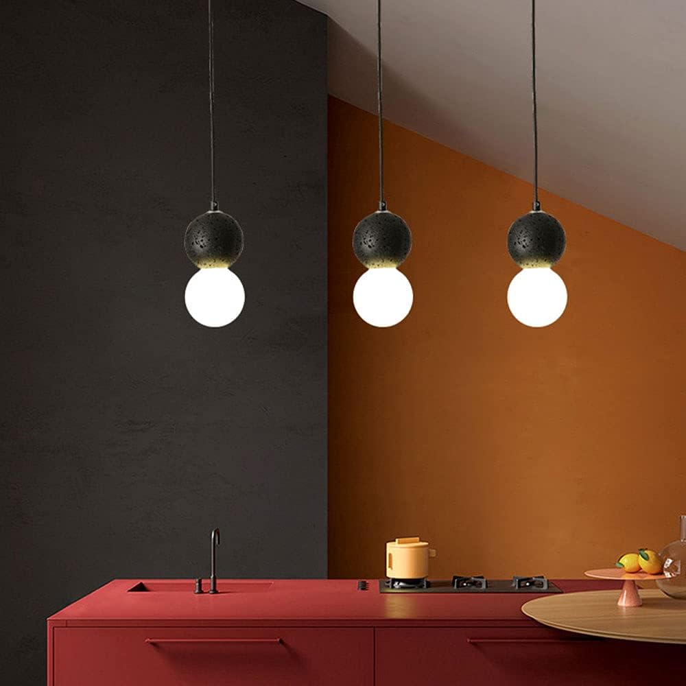Cement Ball Pendant Light D3512