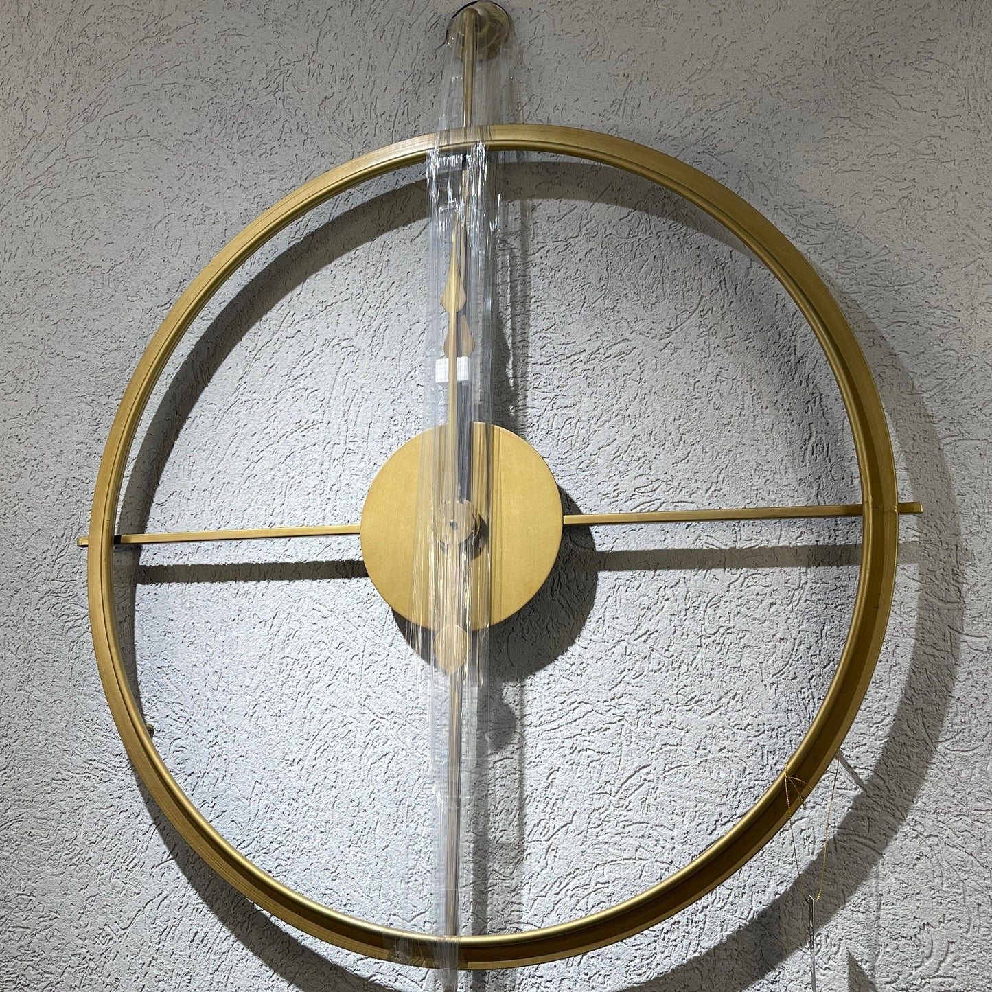 Modern Gold Wall Clock