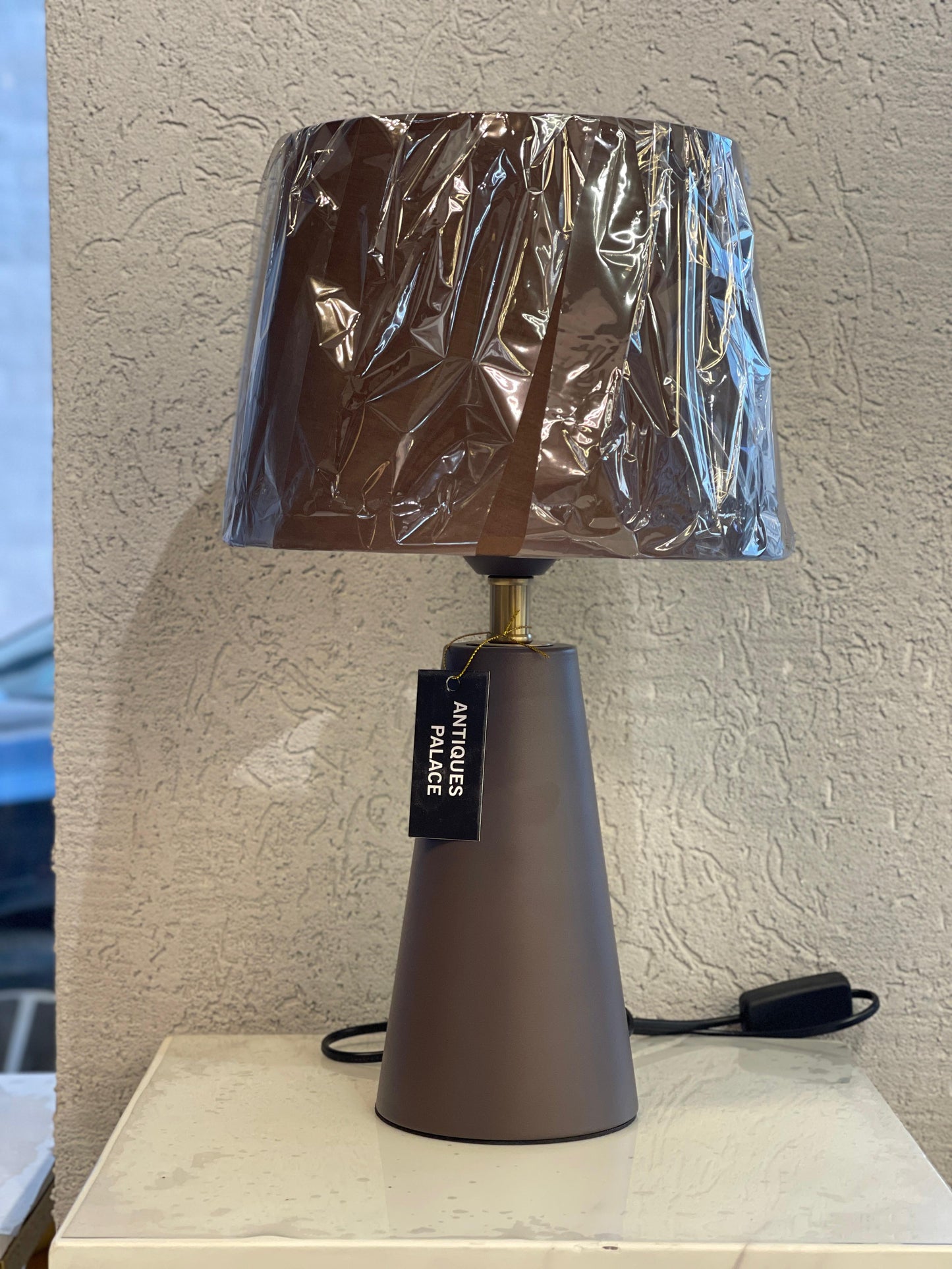 Nordic Table Lamp with Fabric Lantern