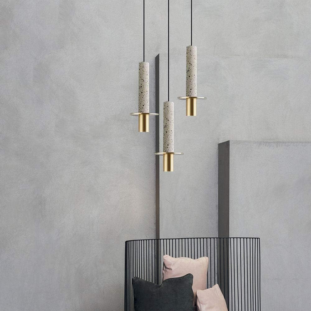 Cement Pendant Light T09/SWH